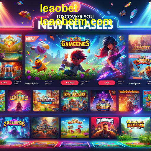 Descubra as Novidades em Jogos na Leaobet